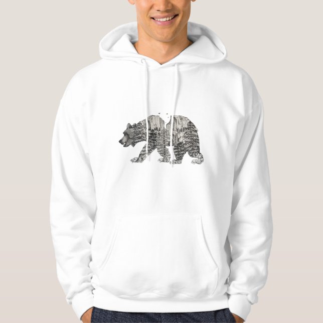 Yosemit Bear Hoodie (Framsida)