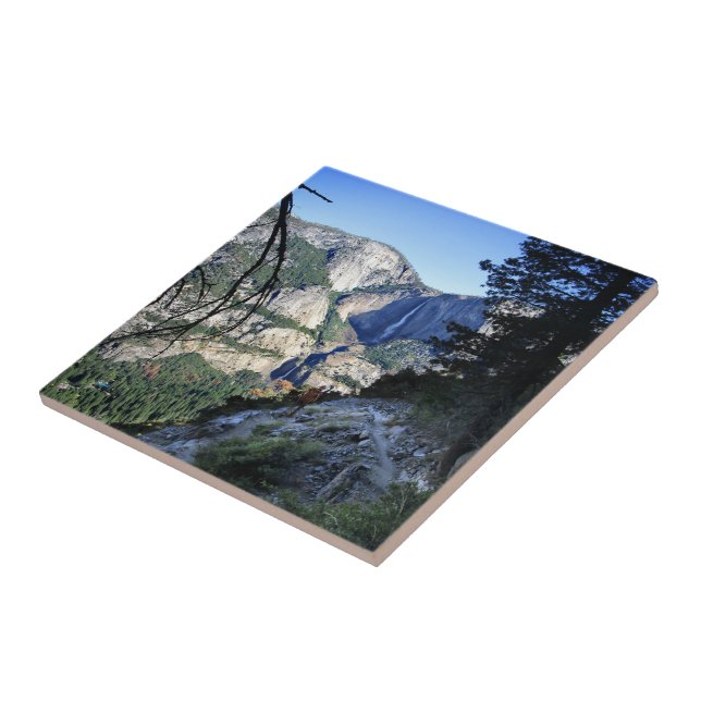 Yosemit Falls från fyramilstolpen - Yosemit Kakelplatta (Sidan)