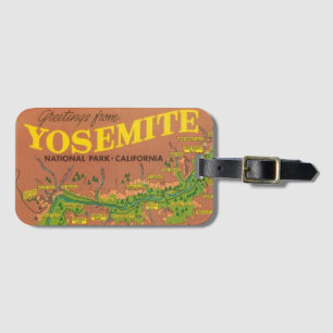 Yosemite Bagagebricka