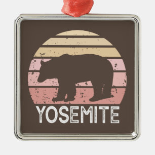 Yosemite Bear Julgransprydnad Metall