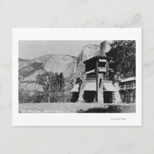 Yosemite, CA - Ahwahnee Lodge och Valley Vykort