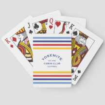 Yosemite Cabin Klubb Anpassningsbar Vapensköld Par