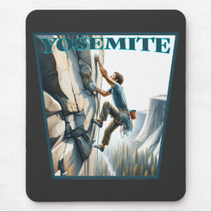 Yosemite California Sten klättring Musmatta