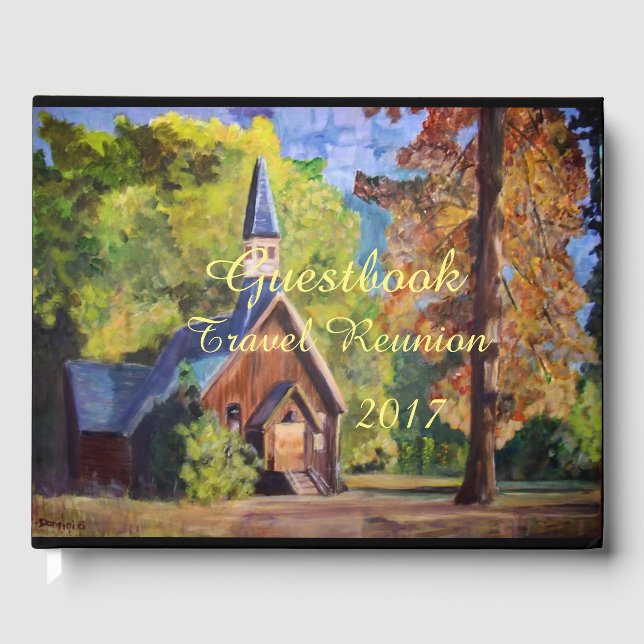 Yosemite Chapel, Guestbook Gästböcker (Framsida)