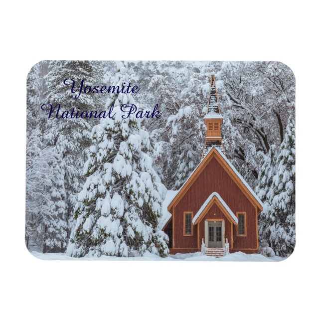 Yosemite Chapel Magnet (Horisontell)