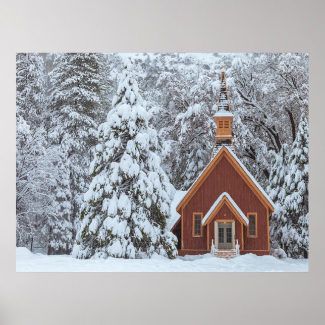 Yosemite Chapel  Poster (Framsidan)