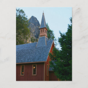Yosemite Chapel Vykort