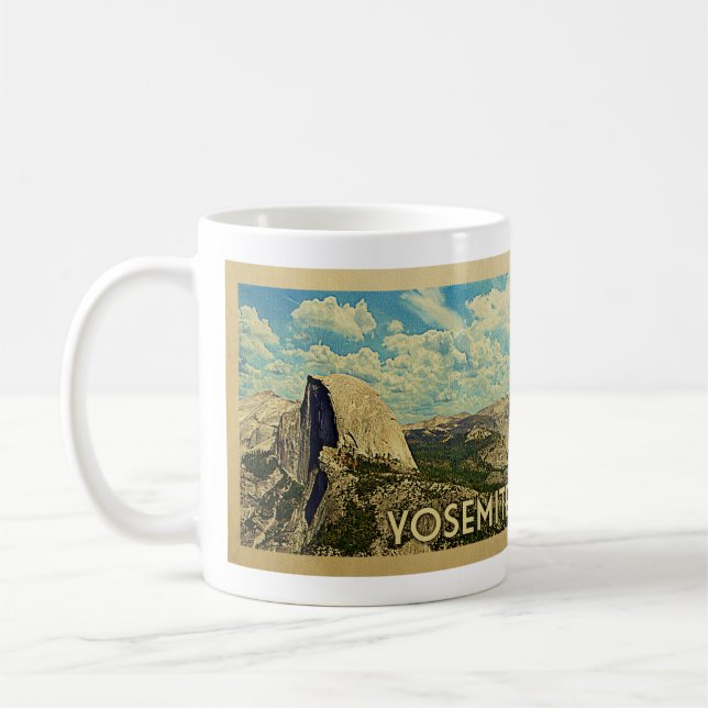 Yosemite Coffee Mugg Vintage resor (Vänster)