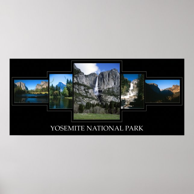 Yosemite Collage Poster (Framsidan)