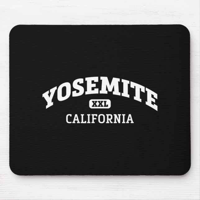 Yosemite College Stil Sten klätterområdesdesign Musmatta (Framsidan)