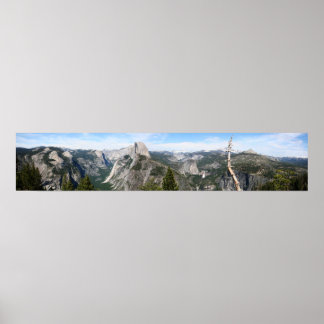 Yosemite Colossal Panorama Poster