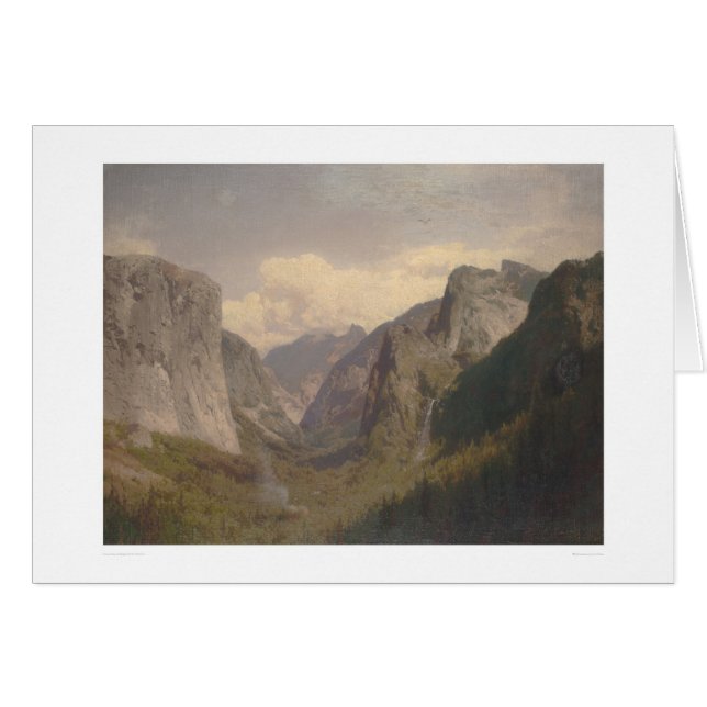Yosemite dal (1334) hälsningskort (Framsidan Horizontal)
