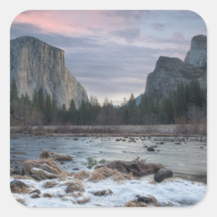 Yosemite dal fyrkantigt klistermärke
