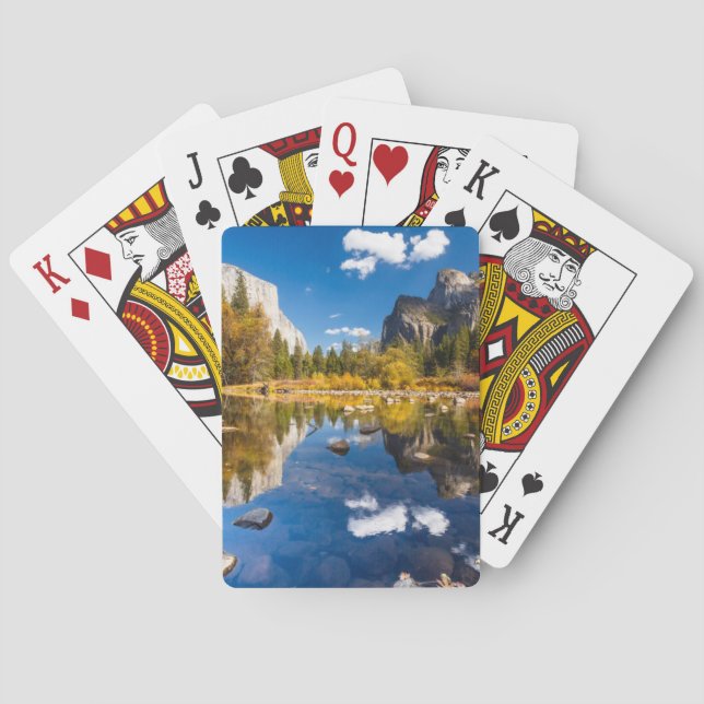 Yosemite dal i nedgång casinokort (Baksidan)