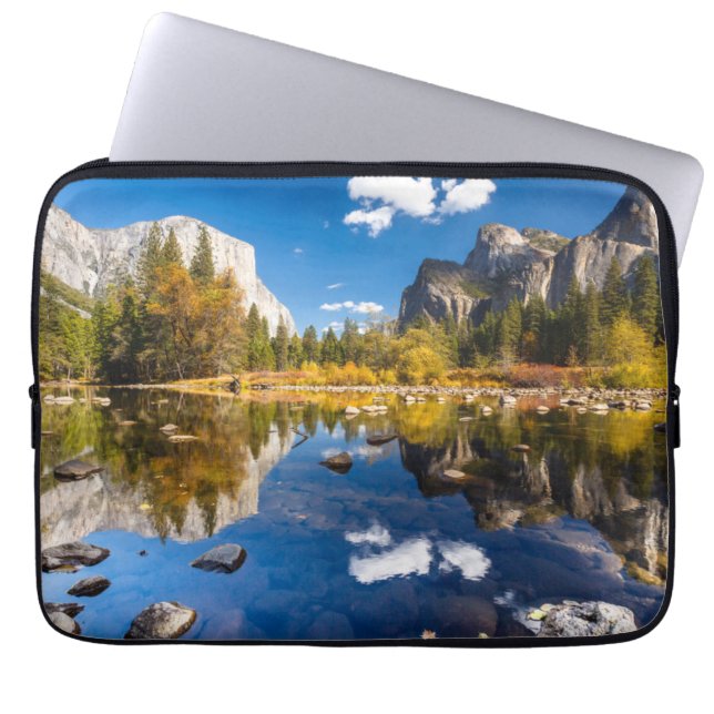 Yosemite dal i nedgång laptop fodral (Framsidan)