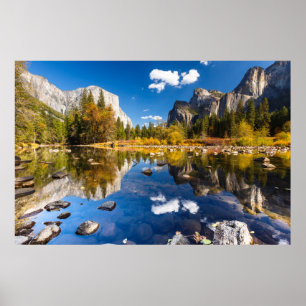 Yosemite dal i nedgång poster