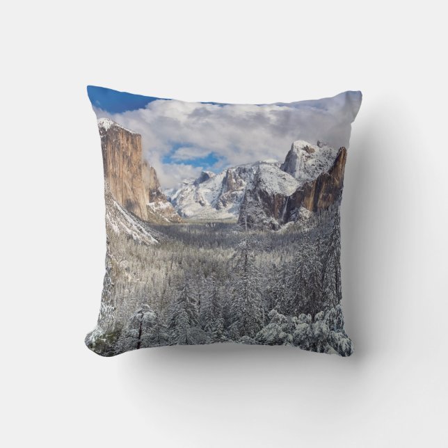 Yosemite dal i snö kudde (Framsida)