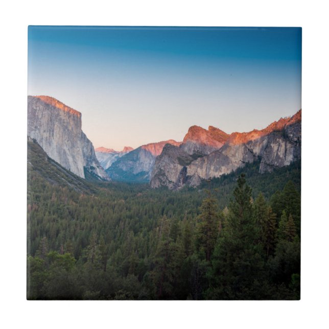 Yosemite dal, Kalifornien Kakelplatta (Framsidan)