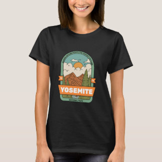 Yosemite Där naturen målar den perfekta bilden. T Shirt