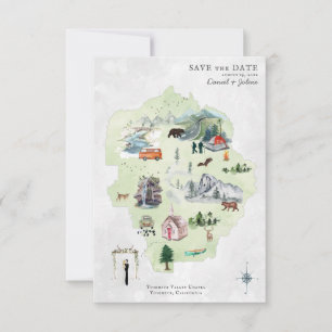 Yosemite Destinationsbröllop på kontinentalsocke