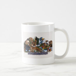 Yosemite djurliv kaffemugg