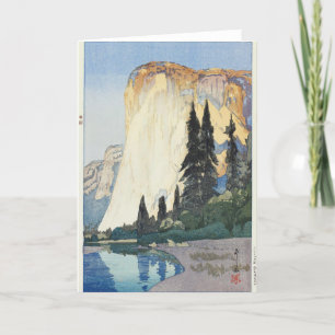 Yosemite, El Capitan, Hiroshi Yoshida Helgkort