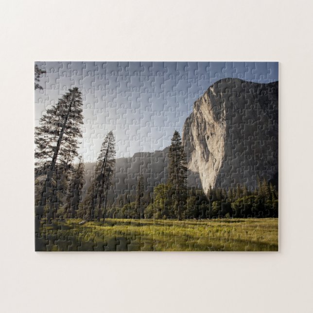 Yosemite El Capitan Mountains nationalpark Wall Pussel (Horisontell)