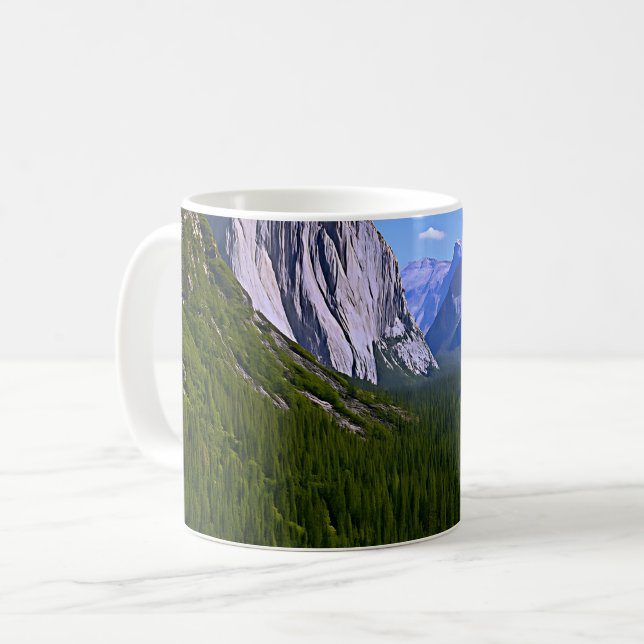 Yosemite Evergreen Majesty Kaffemugg (Framsida vänster)