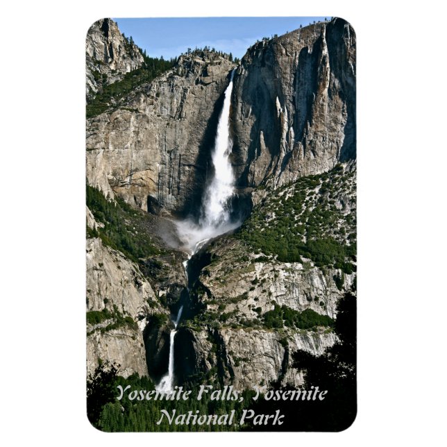 YOSEMITE FALLER I UNGDOMSPARKET MAGNET (Vertikal)