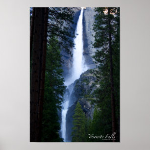 Yosemite Falls Affisch