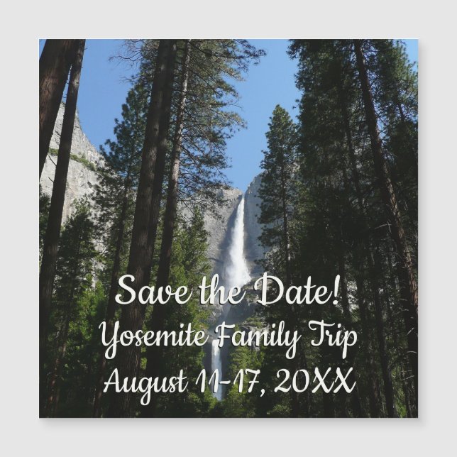 Yosemite Falls and Skogen Ligcape Photography (Framsida)