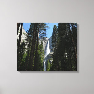 Yosemite Falls and Skogen Ligcape Photography Canvastryck