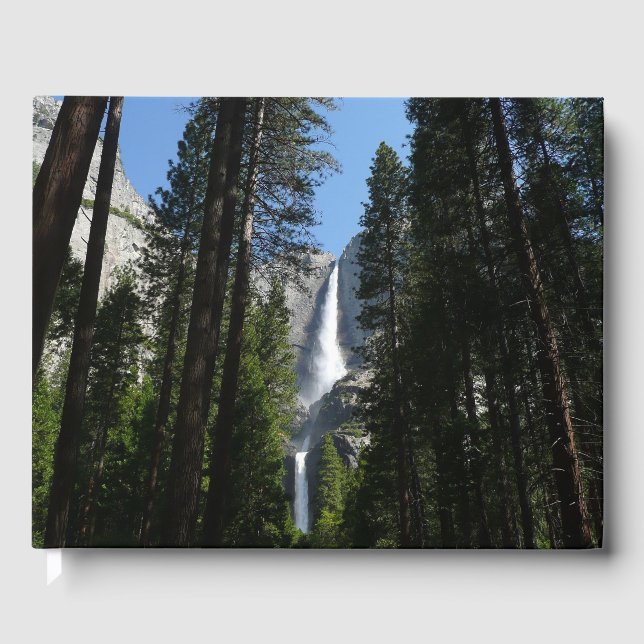 Yosemite Falls and Skogen Ligcape Photography Gästböcker (Framsida)