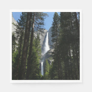 Yosemite Falls and Skogen Ligcape Photography Pappersservett