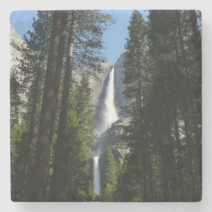 Yosemite Falls and Skogen Ligcape Photography Stenunderlägg