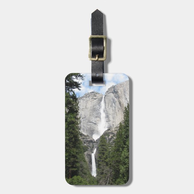 Yosemite Falls Bagagebricka (Vertikal Framsida)