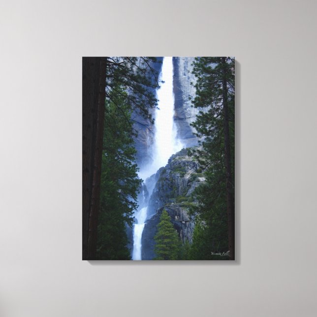 Yosemite Falls Canvastryck (Framsida)