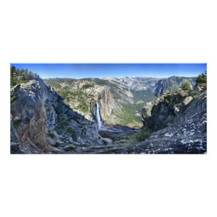 Yosemite Falls från Eagle Torn - Yosemite Fototryck