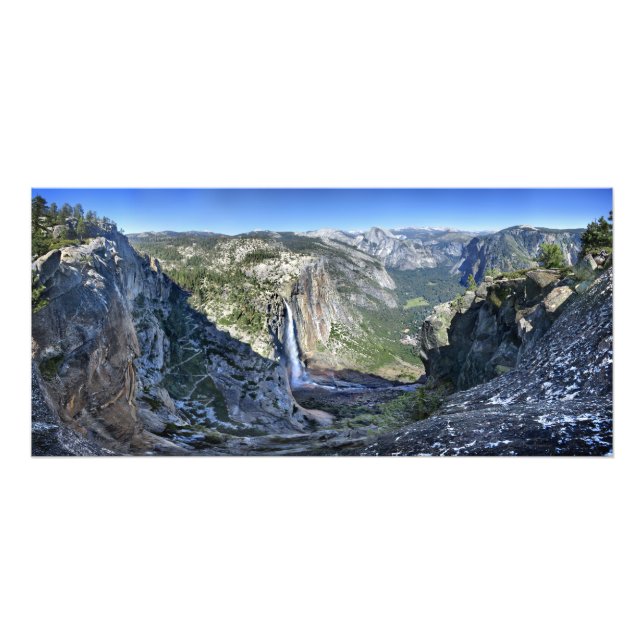 Yosemite Falls från Eagle Torn - Yosemite Fototryck (Framsidan)