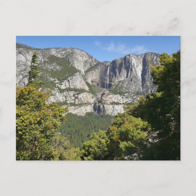 Yosemite Falls från Four Mile Trail Vykort (Framsida)