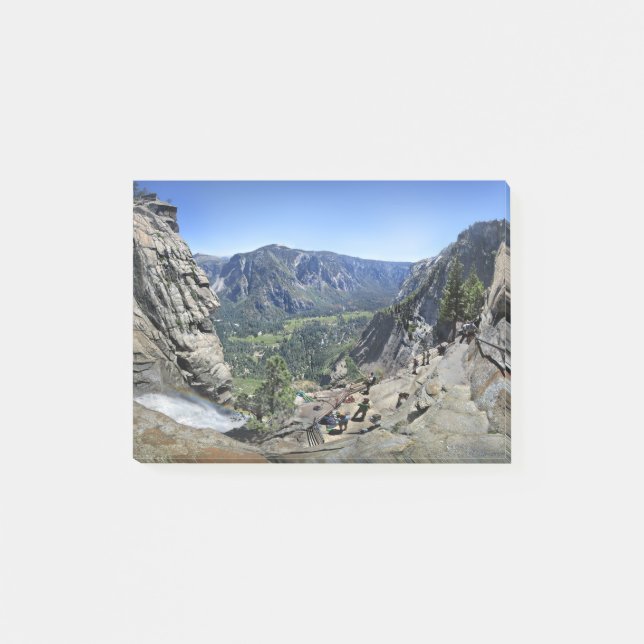 Yosemite Falls från Lookout - Yosemite Post-it Block (Framsida)