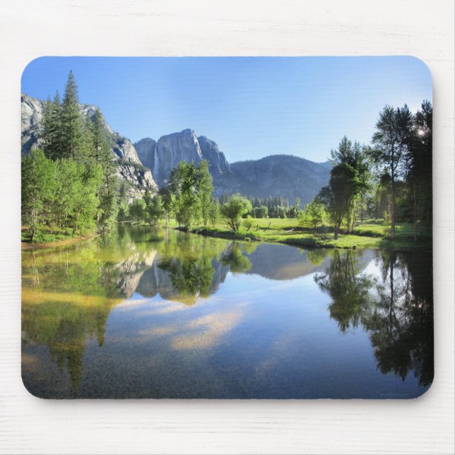 Yosemite Falls från Merced River - Yosemite Valley Musmatta (Framsidan)