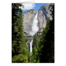 Yosemite Falls i maj (Anpassningsbar Message)