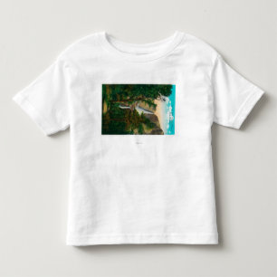 Yosemite Falls i Yosemite, Kalifornien Tee Shirt