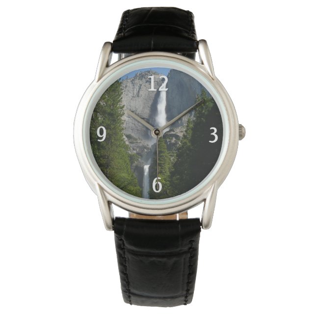 Yosemite Falls II från Yosemite National Park Armbandsur (Framsida)