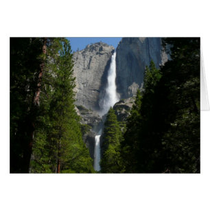 Yosemite Falls II från Yosemite National Park Hälsningskort