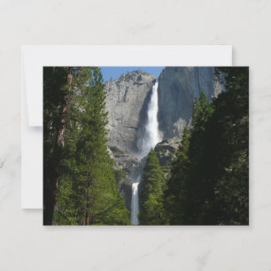 Yosemite Falls II från Yosemite National Park Kort