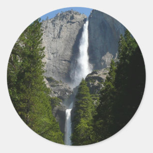 Yosemite Falls II från Yosemite National Park Runt Klistermärke