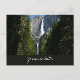 Yosemite Falls II från Yosemite National Park Vykort