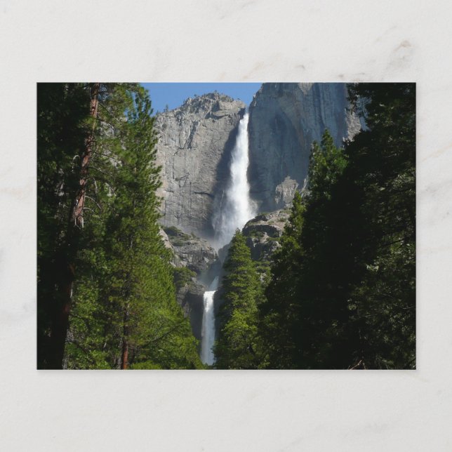 Yosemite Falls II från Yosemite National Park Vykort (Framsida)